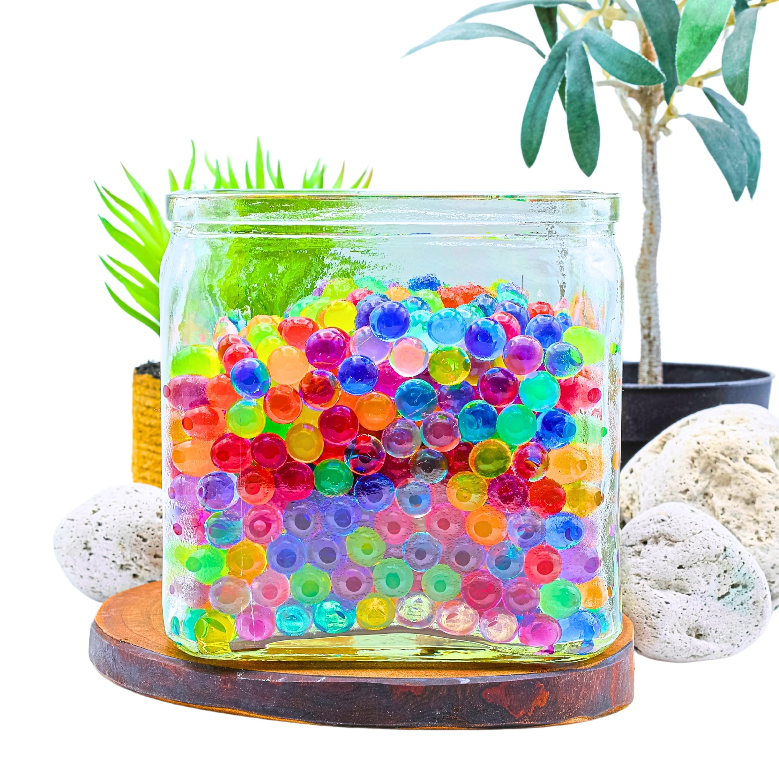 PERLES D’EAU Transparentes – 10 000 Billes Pour Plantes Vases – Non Toxiqu EUR 19,35 - FR