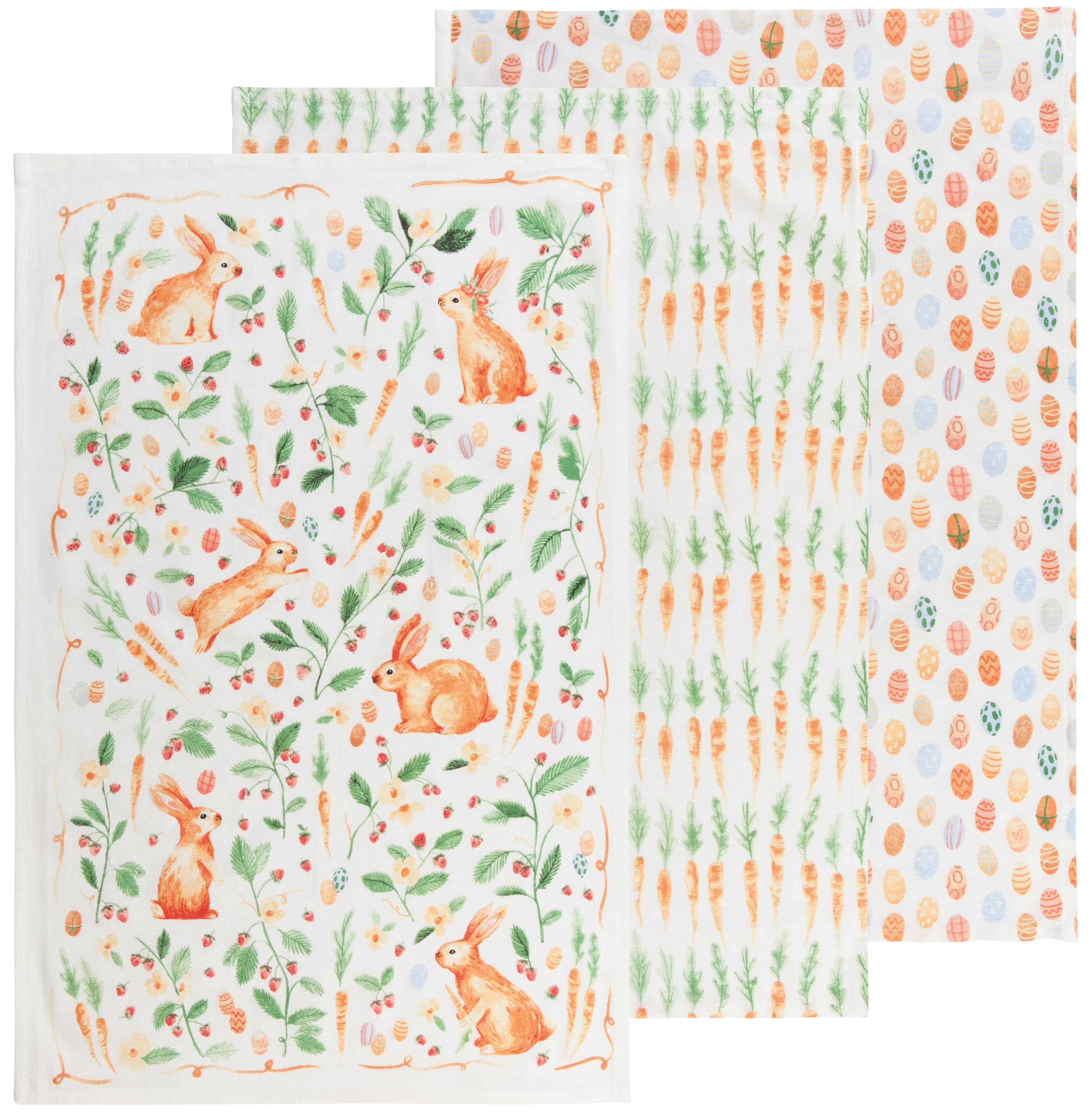 Now Designs Danica Easter Meadow Bakers Floursacks 3ct, 3 CT