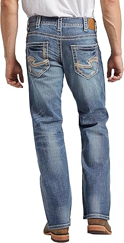 Miniatura 3 de Silver Jeans Co. Pantalón de jean Zac de ajuste relajado y recto para hombres
