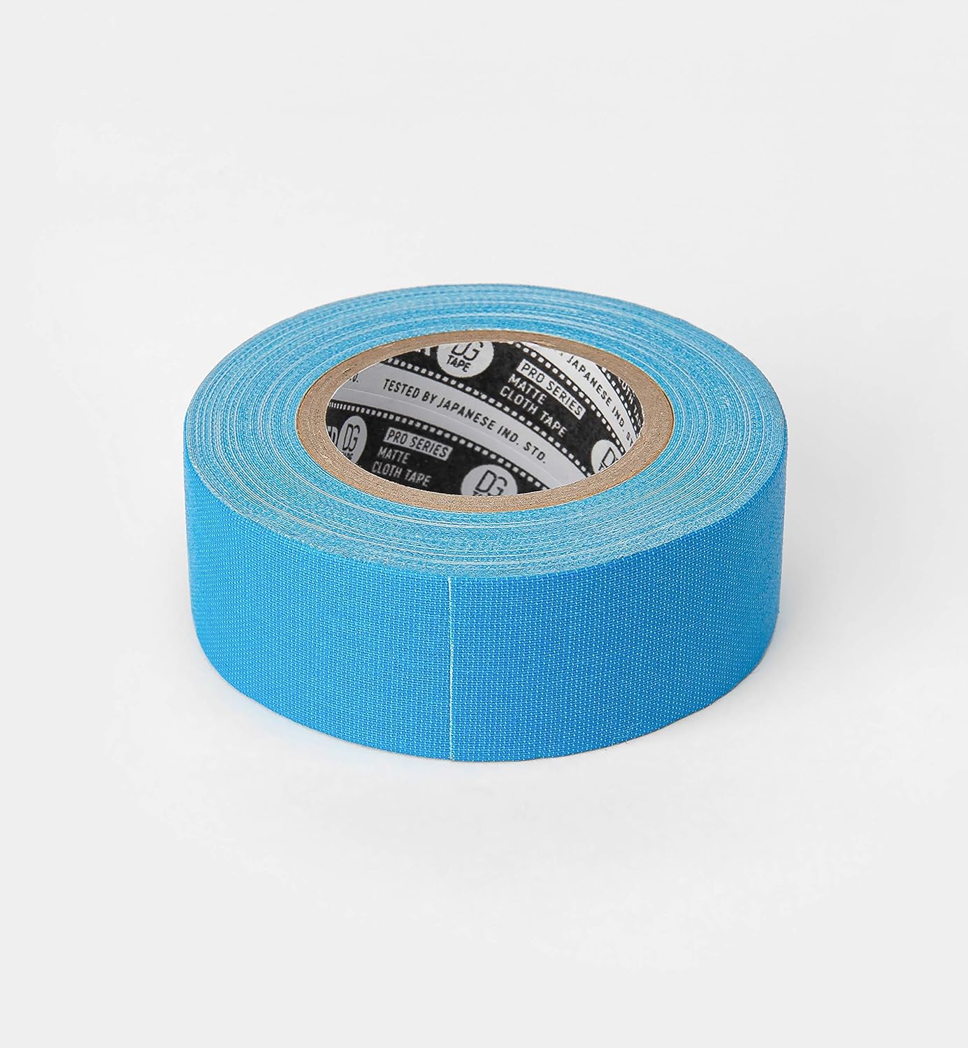 DGTAPE 1in X x 11ya Fluorescent Blue Mini Gaffer Tape. Medium Grade. No Residue. UV Blacklight Tape. Micro for Social distancing + Marking Floor. Write on Surface (trueGAFF25/9/FL-BL - 1inX11ya)
