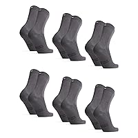 DANISH ENDURANCE Calzini Uomo Fibra di Bambù, Calze Anti-Sudore Traspiranti