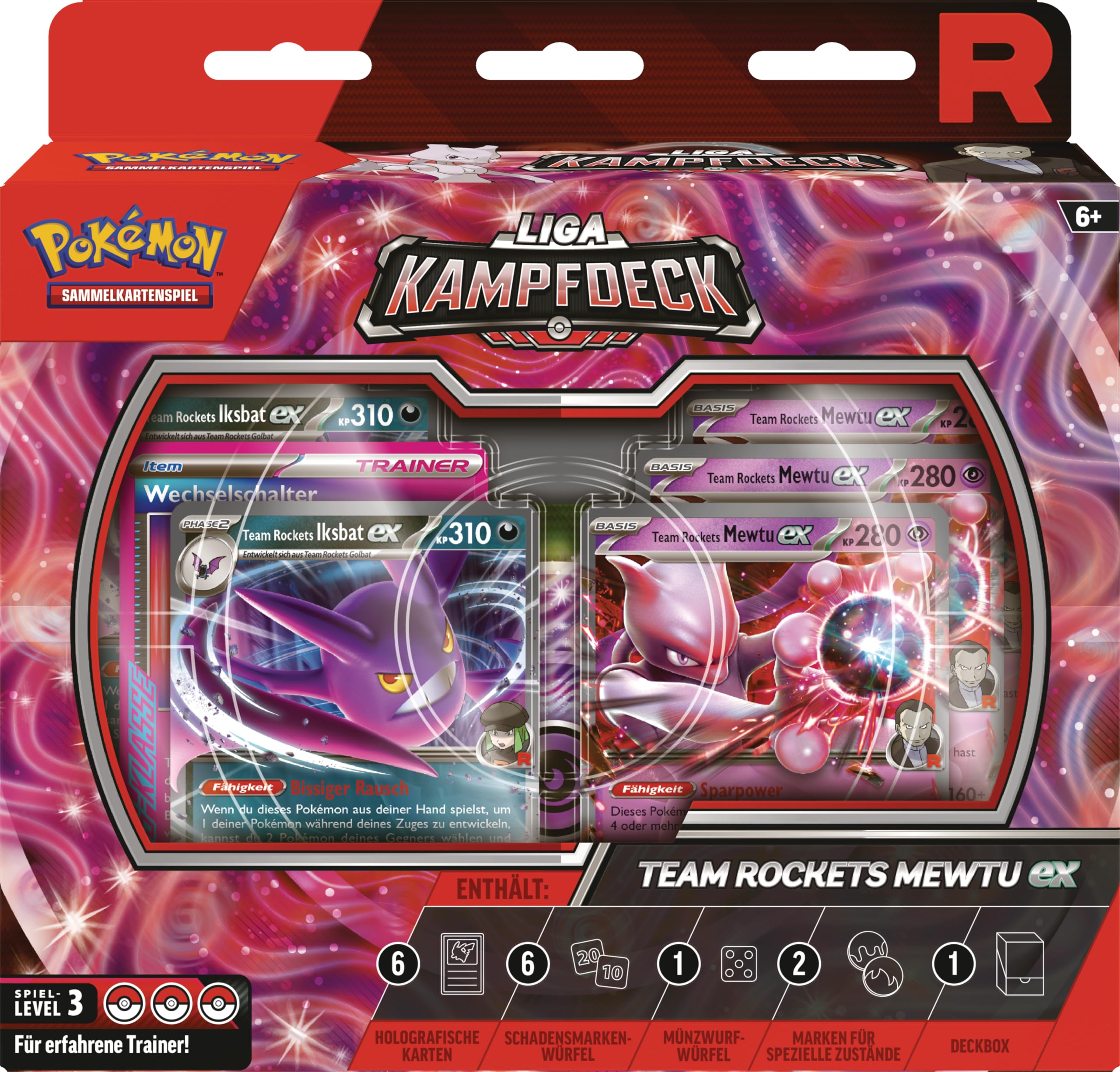 Pokémon (Gioco di carte collezionabili), PKM Leaga Deck Rockets Mewtu