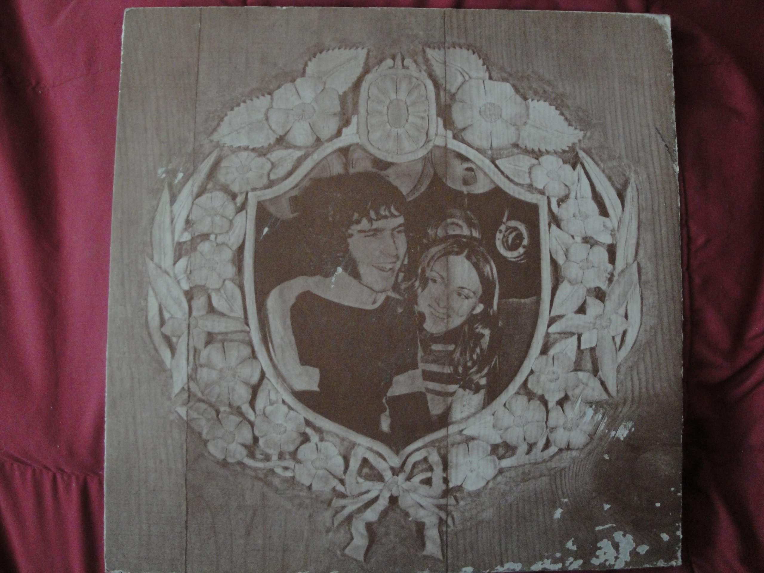 Jim & Dee Patton 1973 Candle Company Music AGAPE FORCE FM-7330 Record Very Rare! Folk Xian Psych Vg+