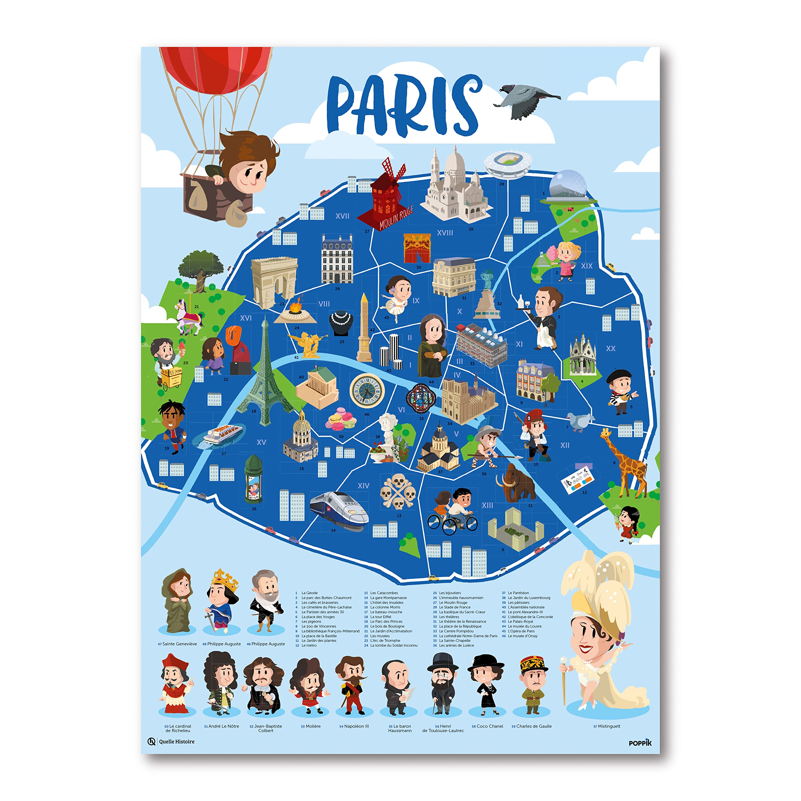 Poppik - Monuments de Paris