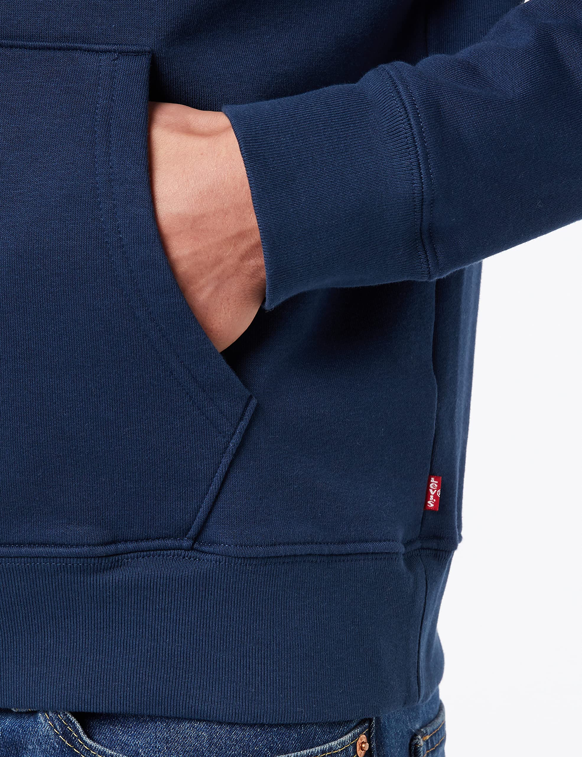 Levi's Mężczyźni Standard Graphic Sweatshirt Hoodie, Mini Sportswear Dress Blues, XS