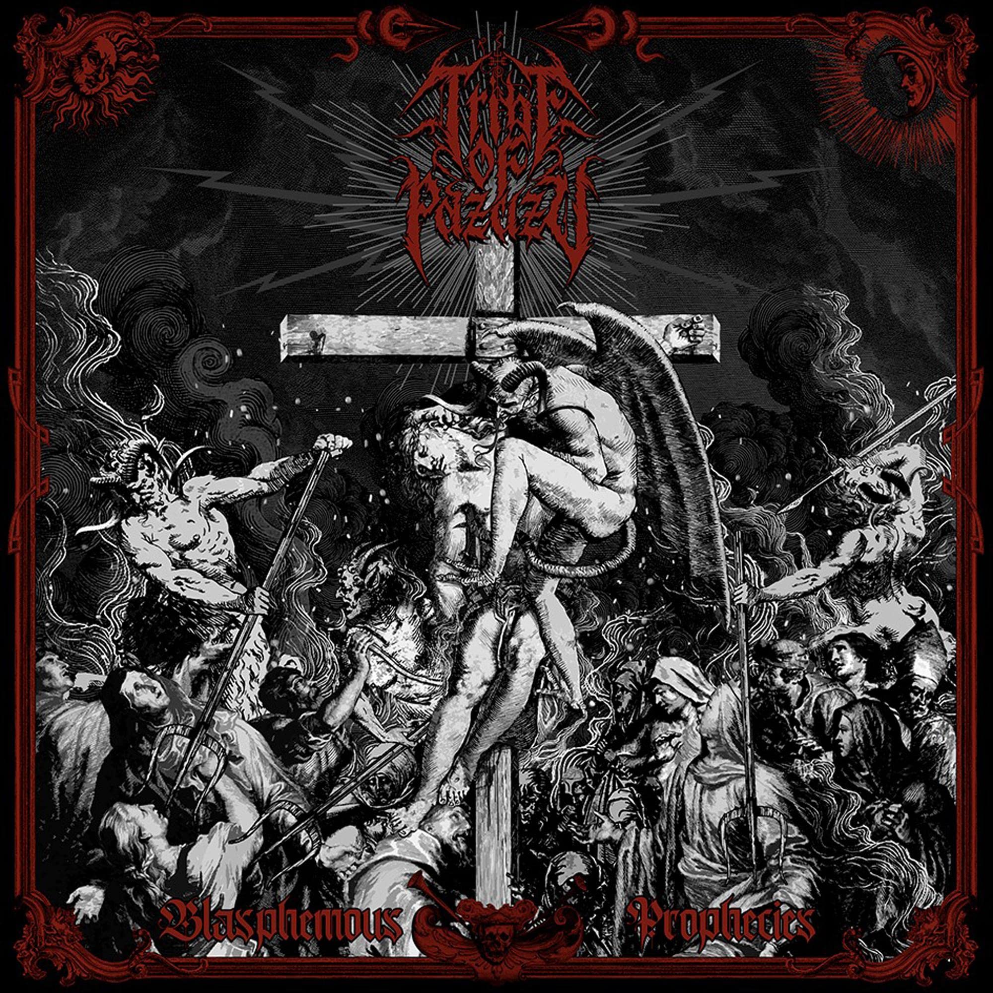 Tribe Of Pazuzu Blasphemous Prophecies CD New 8717853803260