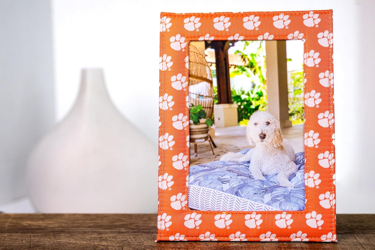 StadiumSpot Officially Licensed NCAA University of North Carolina Premium Silk Silk-Wrapped Picture Frame (Pack of 2)