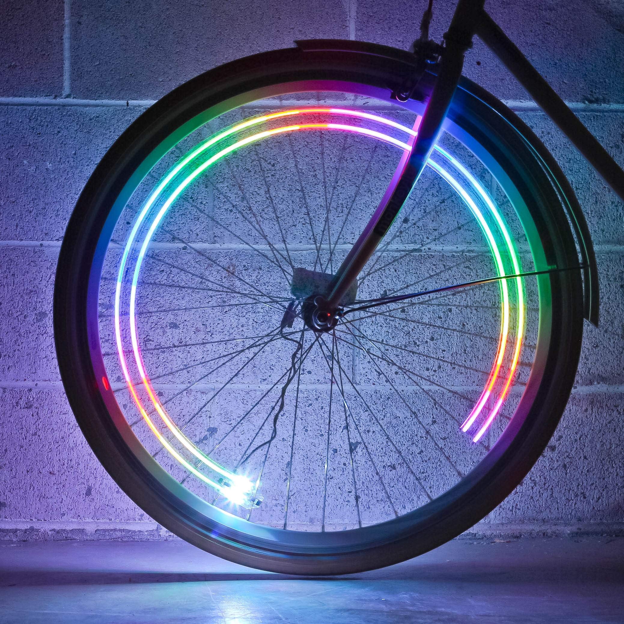 Monkeylectric Unisex m204 Bike Wheel Light, Multi-Colour, Small