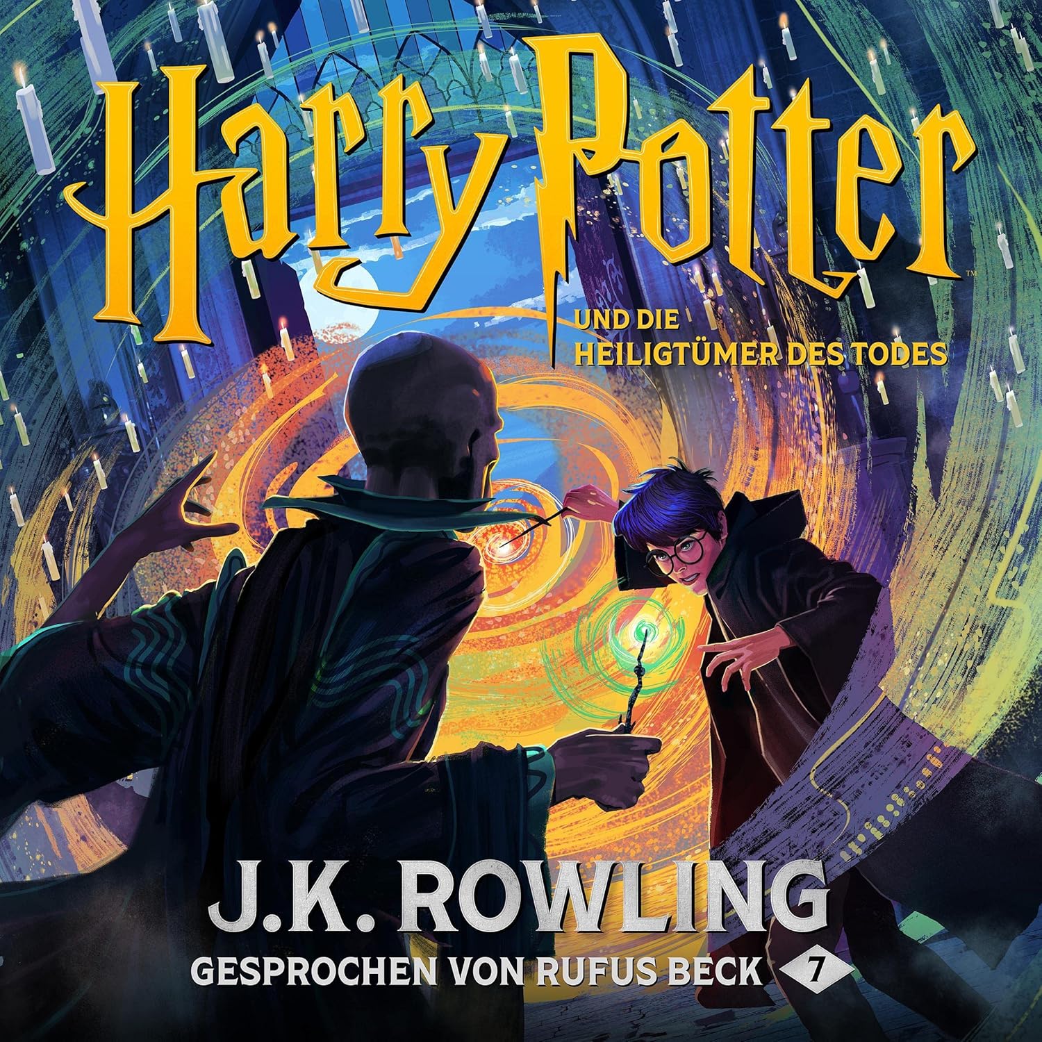 Harry Potter und die Heiligtümer des Todes Gesprochen von Rufus Beck Harry Potter 7 (Hörbuch