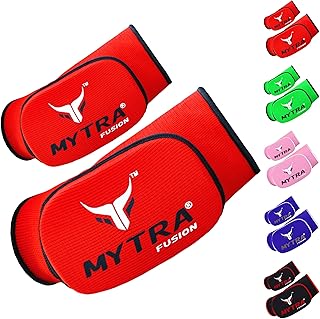 Mytra Fusion Paded Elbow Brace Elbow Protector Arm Protector Farabi Elbow Brace Support injury relief Elasticated Elbow Support Sleeve Tennis elbow Golfers Elbow Injury recovery Elbow Support