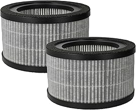 vhbw 2X Luftilter kompatibel mit Beurer LR 220 Luftreiniger - Kombifilter Vorfilter + HEPA + Aktivkohle