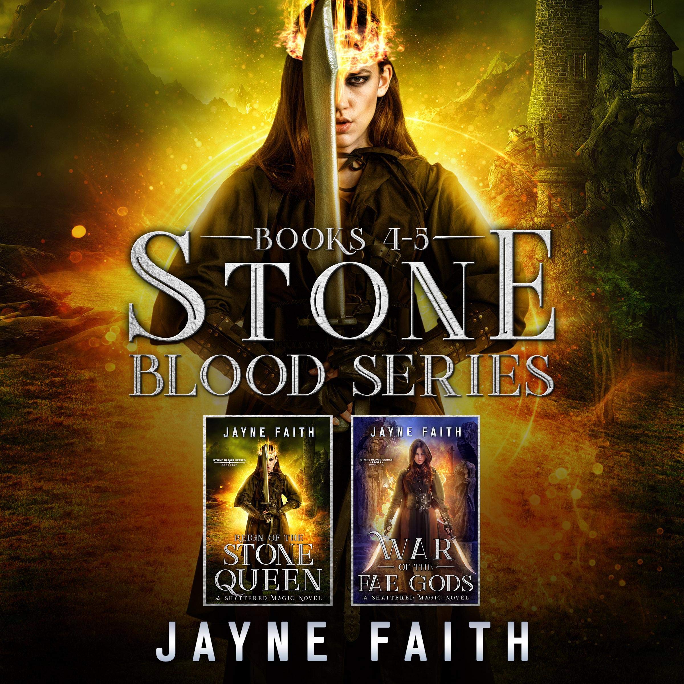 Cover art for Stone Blood Series Books 4 & 5 Box Set
