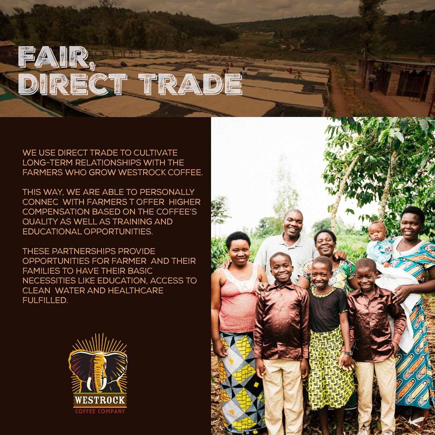 Westrock Coffee Company, Meza Morning Blend, Single Serve Coffee Cup, Medium Roast, 80 Count