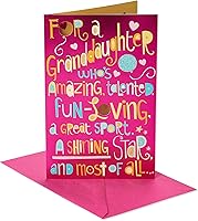 Vista 1 de American Greetings Birthday Card for Granddaughter (Shining Star)