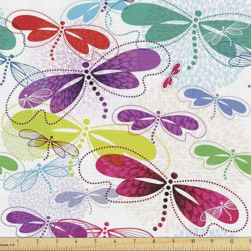 Vista 700 de Ambesonne - Tela de punto elástica