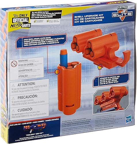 Miniatura 2 de NERF Kit de actualización: 3 carcasas, 9 dardos, soporte de carcasa