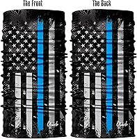 Vista 245 de Obacle - Tapabocas con cuello polar y de estilo de pañuelo contra el polvo y el sol para hombre y mujer