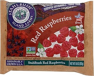 Stahlbush Island Farms Red Raspberries, 10 oz (Frozen)