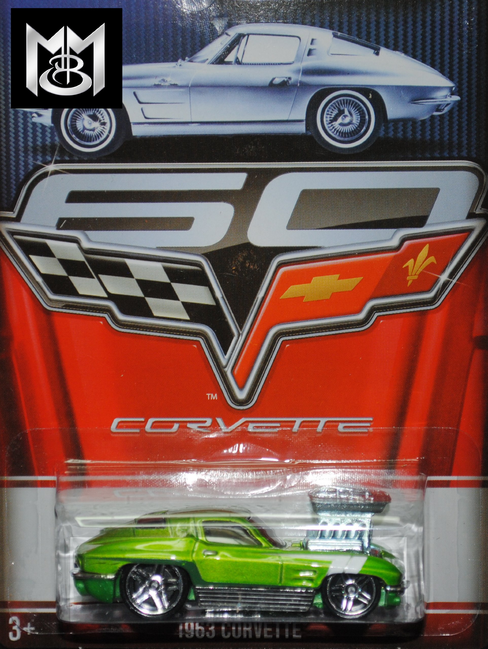 Amazon.com: Mattel Hot Wheels 2013 Corvette Series 60 Year