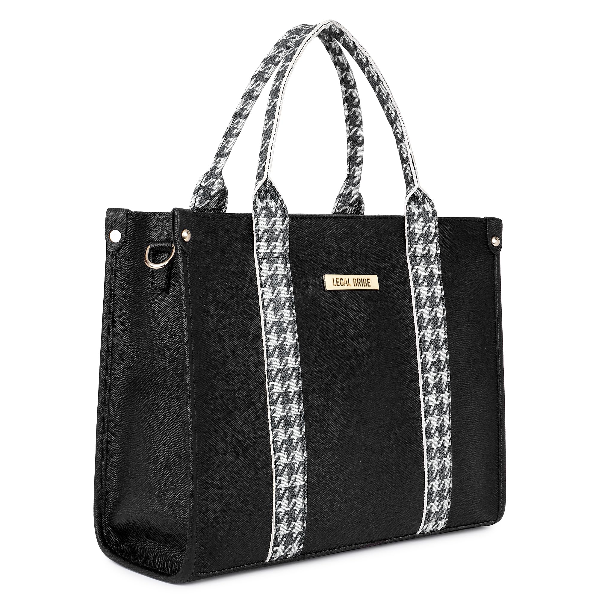 See full amazon price history chart for LEGAL BRIBE Front Strap Textured Womens Tote Bag (Black) LEGAL BRIBE Front Strap Textured Womens Tote Bag (Black) (B0CS9T6D5W) Amazon Price History, Amazon Price Tracker
