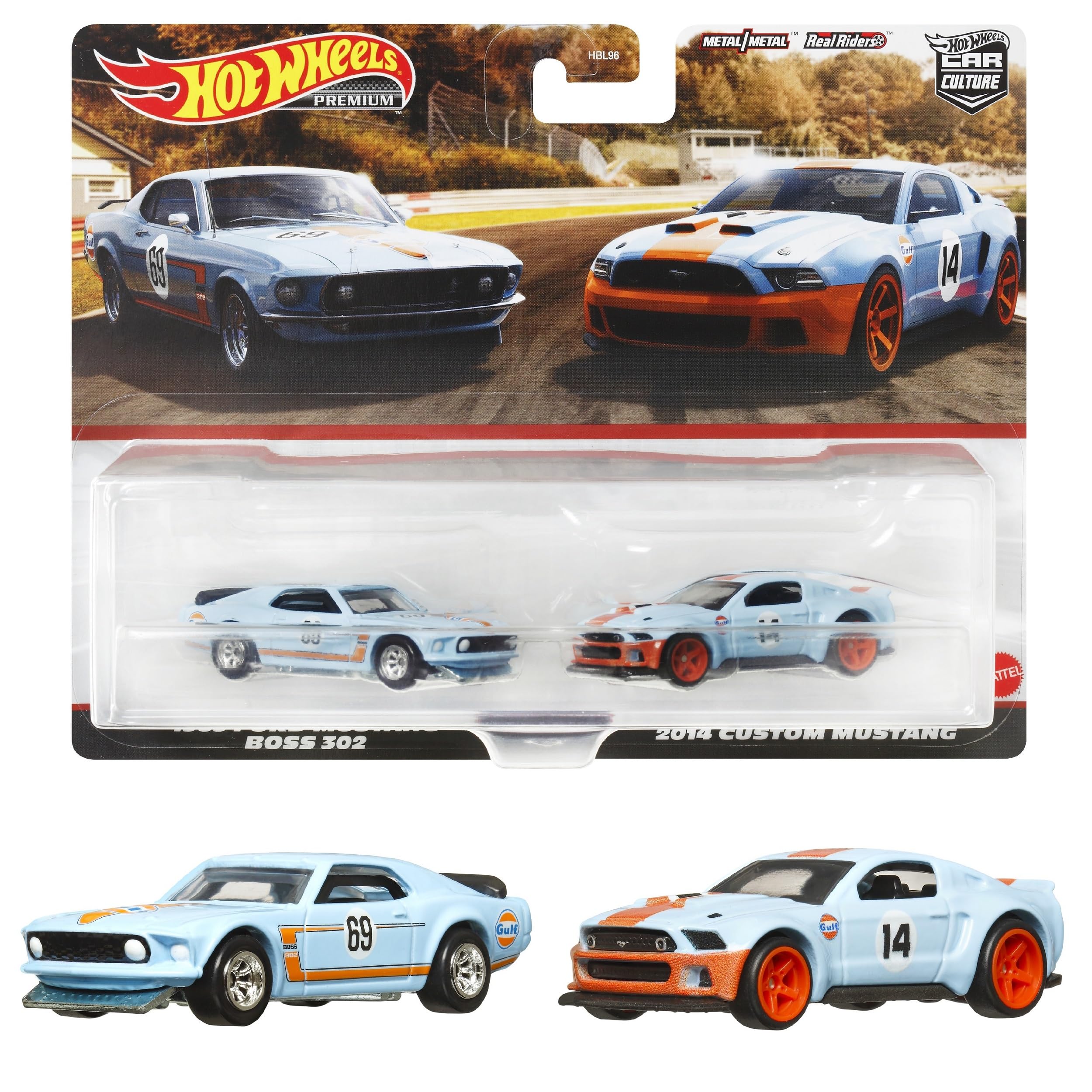 Amazon | ホットウィール(Hot Wheels) プレミアム 2パック 1969 