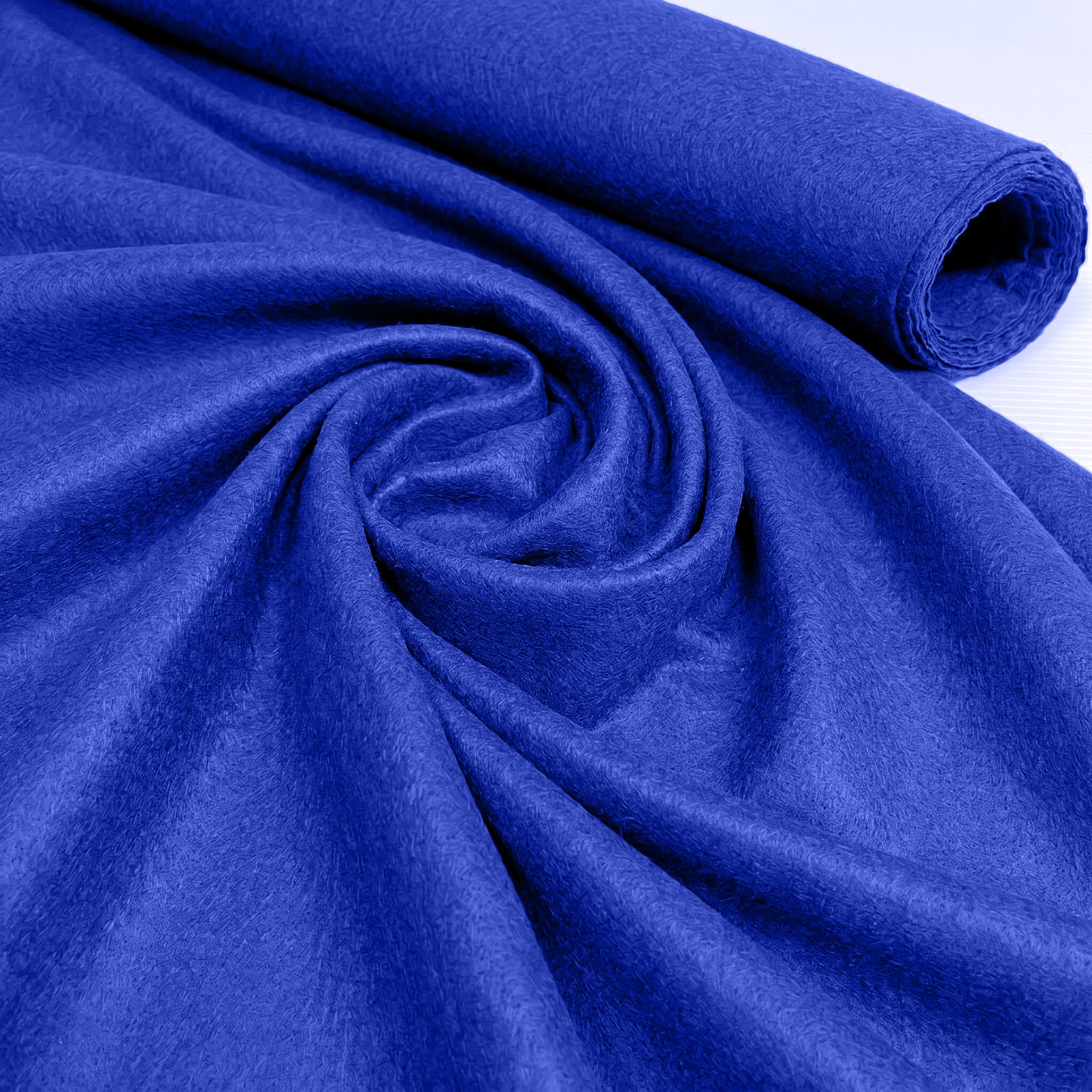 Midland Textiles Royal Blue Plain Felt Arts And Craft Fabric Material For Sewing Embroidery Decorations 88Cm Wide 1 Meter Pre Cut (, 1 Meter Pack)