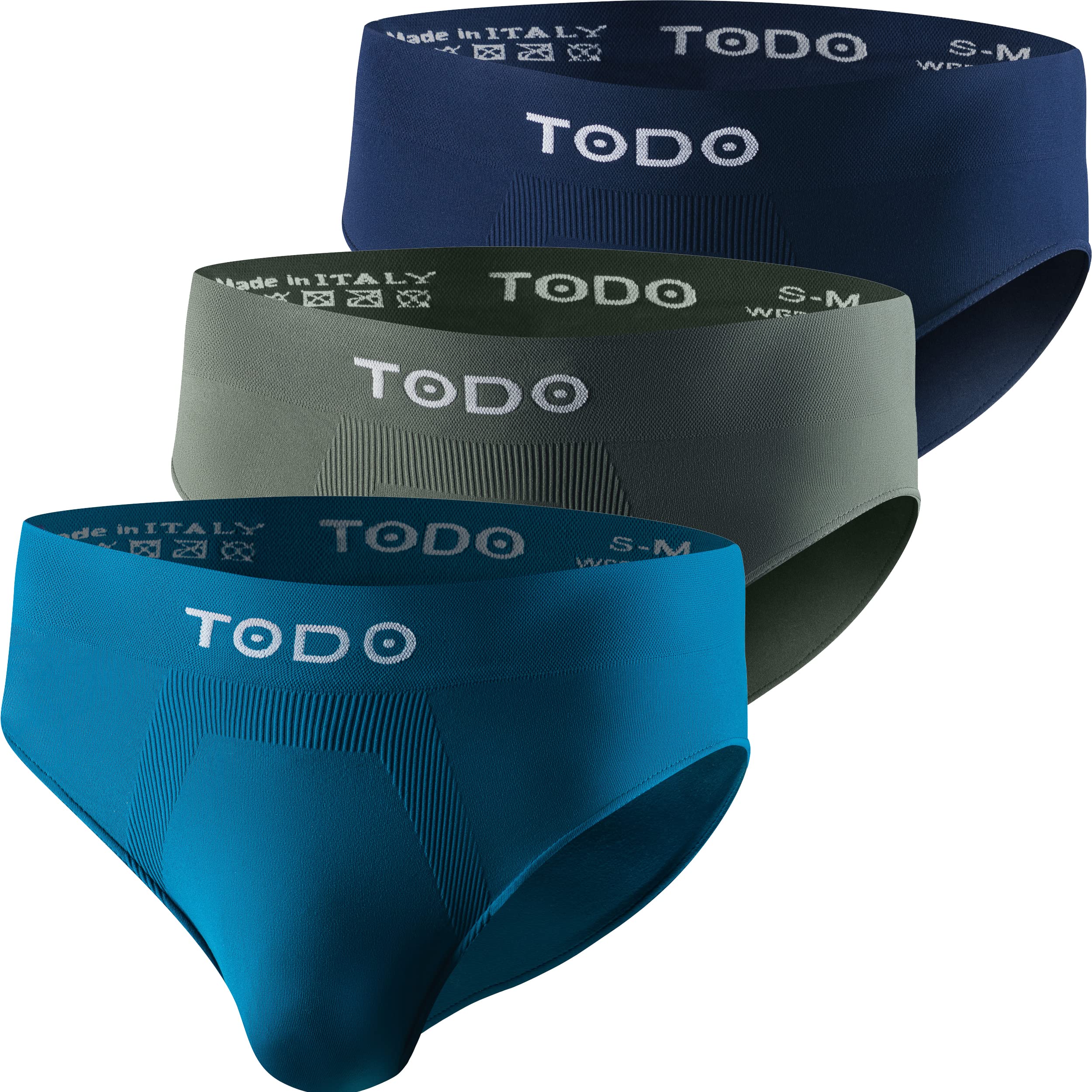TODO Slip Deportivo Transpirable para Hombre (3 Pares) Ropa Interior de Hombre Transpirable Aktiv Sportslips Briefs (S-3XL)