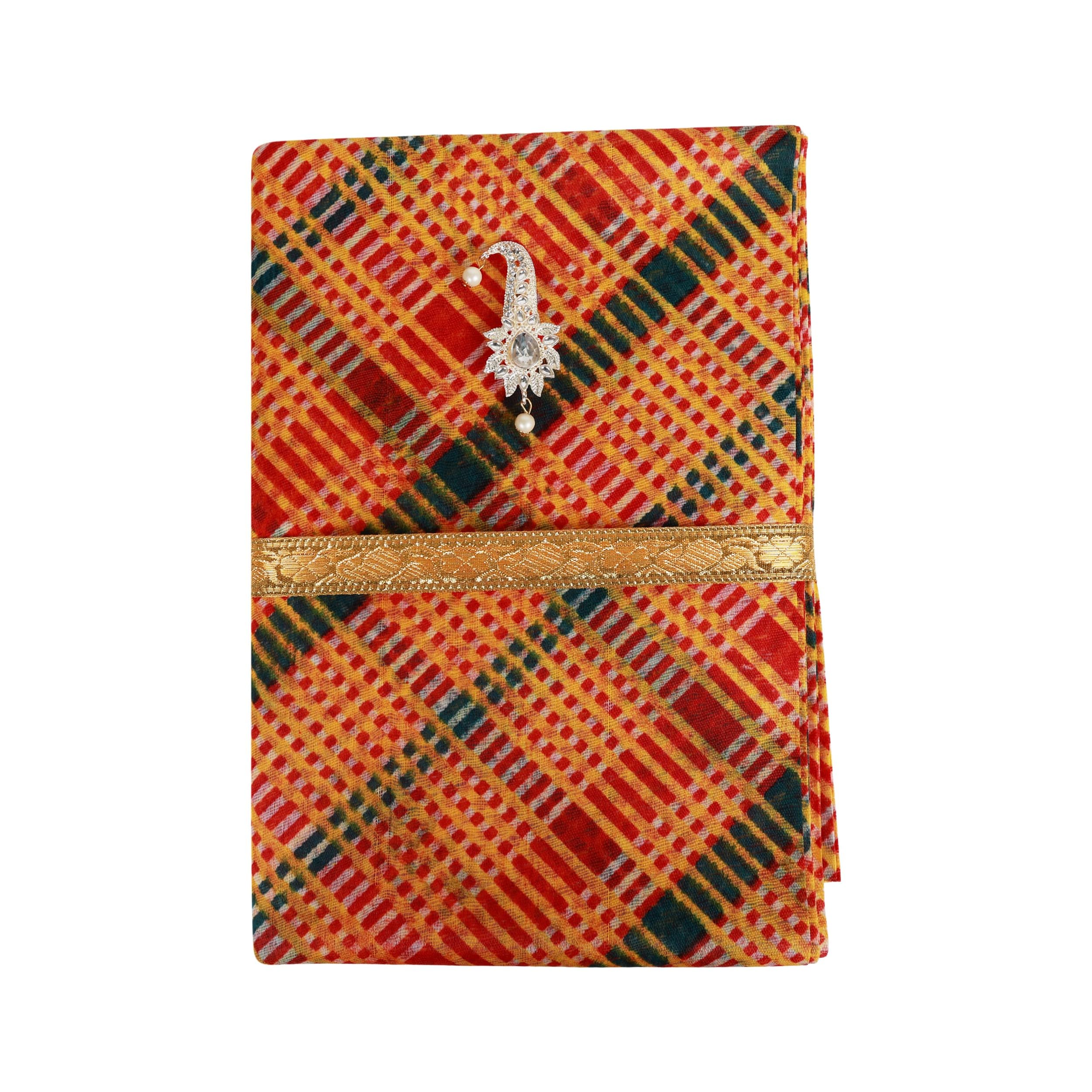 Unstitched Traditional Wedding Roto Safa (Pheta/Pagdi/Turban) For Barati, Wedding And Any Other Traditional Function (Guest Gift Safa) Use It-picture-41