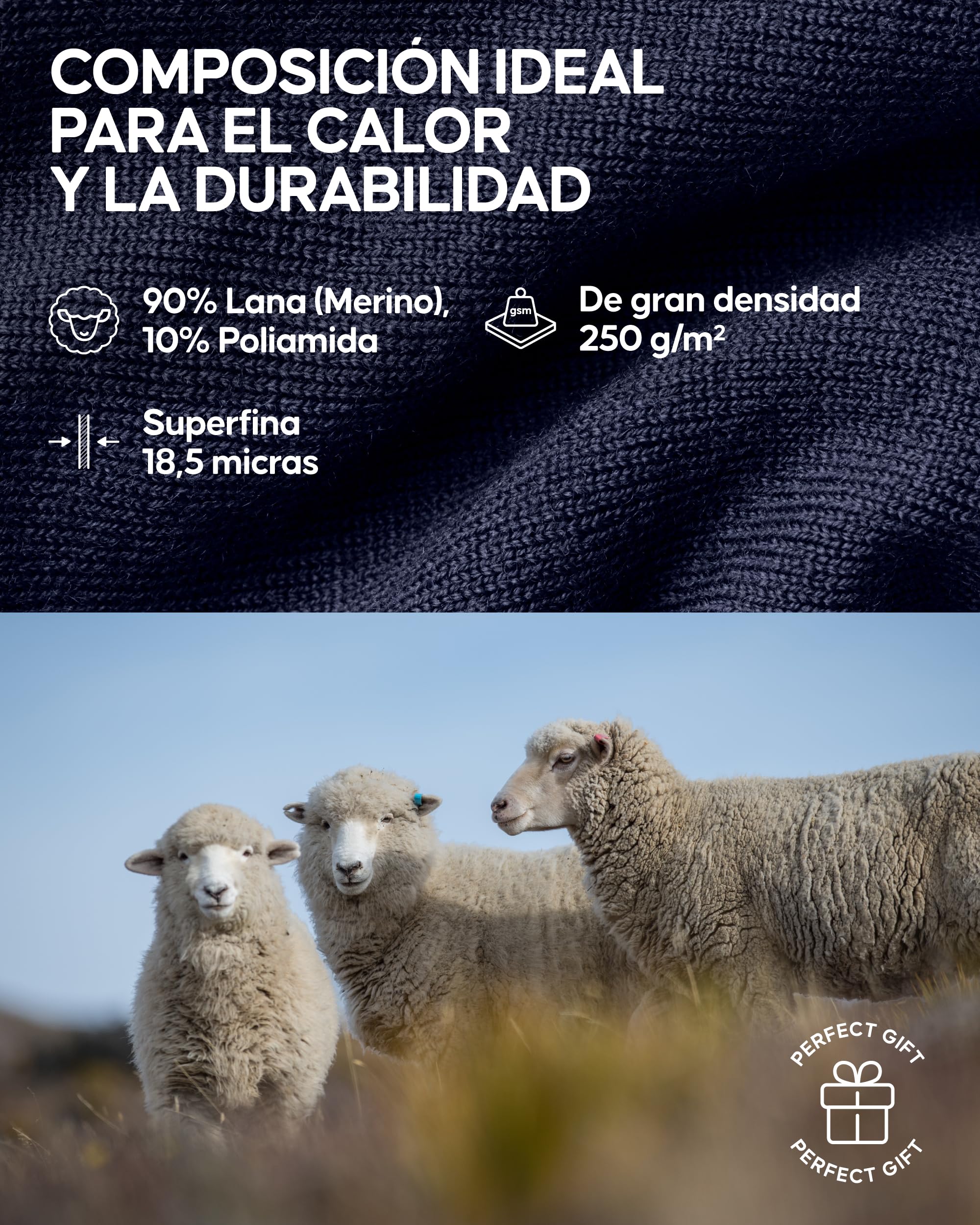 DANISH ENDURANCE Capa Base de Lana Merino para el Frío Extremo para Mujer, Conjunto Camiseta y Leggings Térmicos, Ropa Interior de Invierno