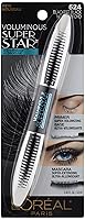 Vista 2 de L'Oreal Paris Cosmetics Voluminous Superstar Mascara, Waterproof, Blackest Black, 0.41 Fl. Oz, 1 Count