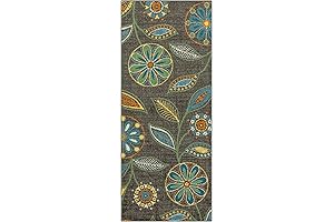 Maples Rugs Reggie Floral Runner Rug: The Epitome of Non-Slip Washable Elegance