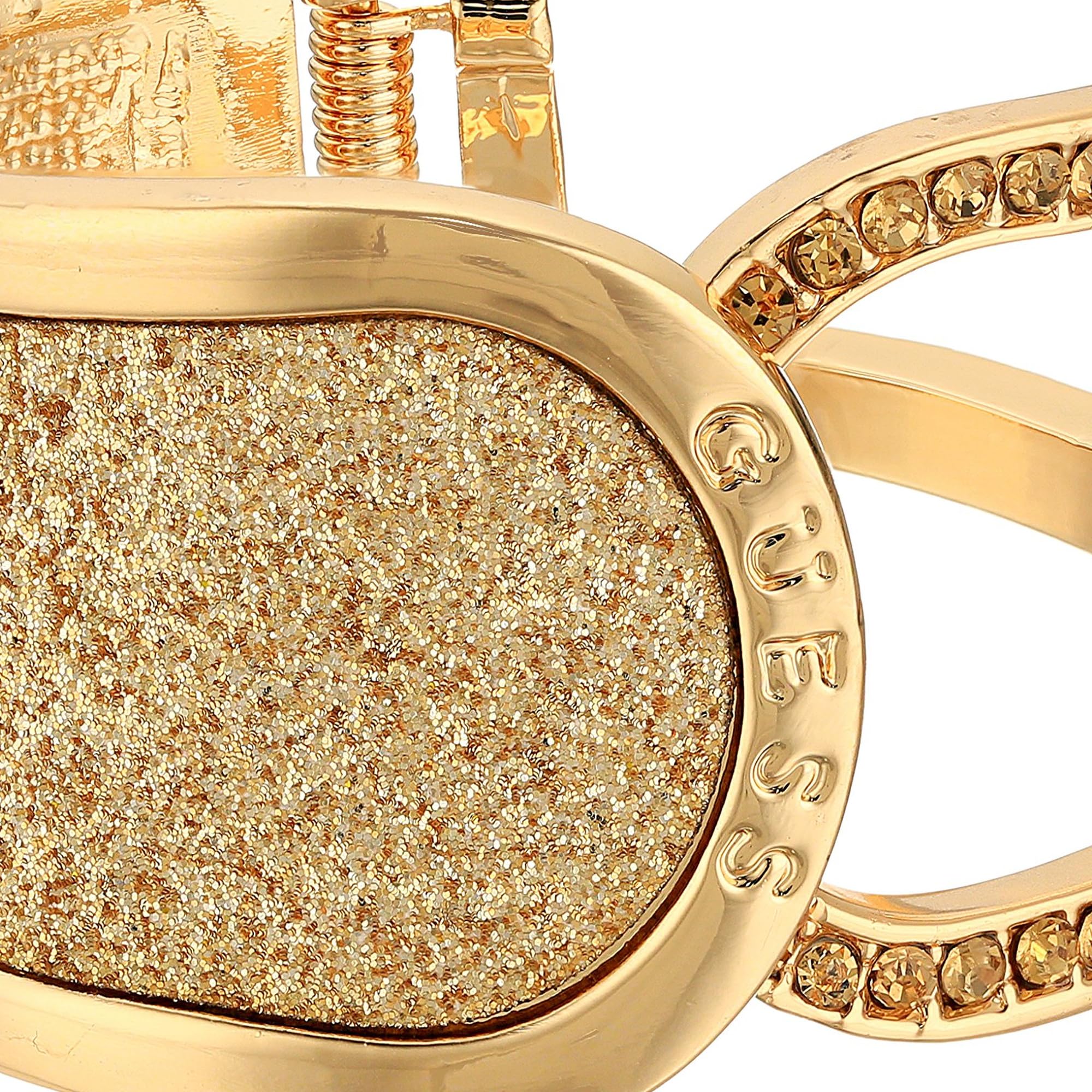 GUESS - Bracciale Rigido con Pietre e Glitter