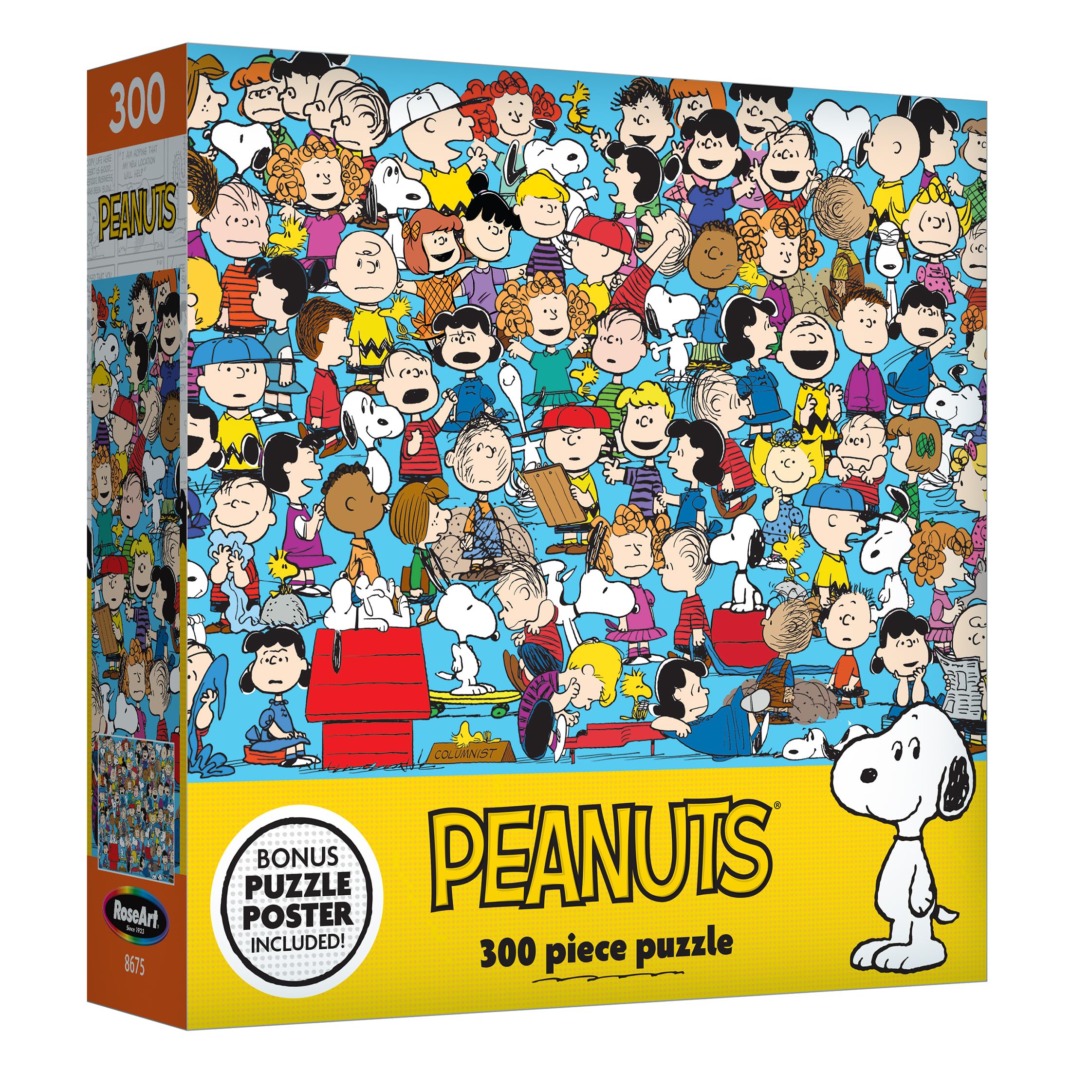 Amazon.com: RoseArt - Peanuts - Peanuts Cast of Characters - 300