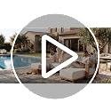 Aoxun Patio Furniture Set, 6 Piece Outdoor Wicker Sofa, Yellow/Beige image 7
