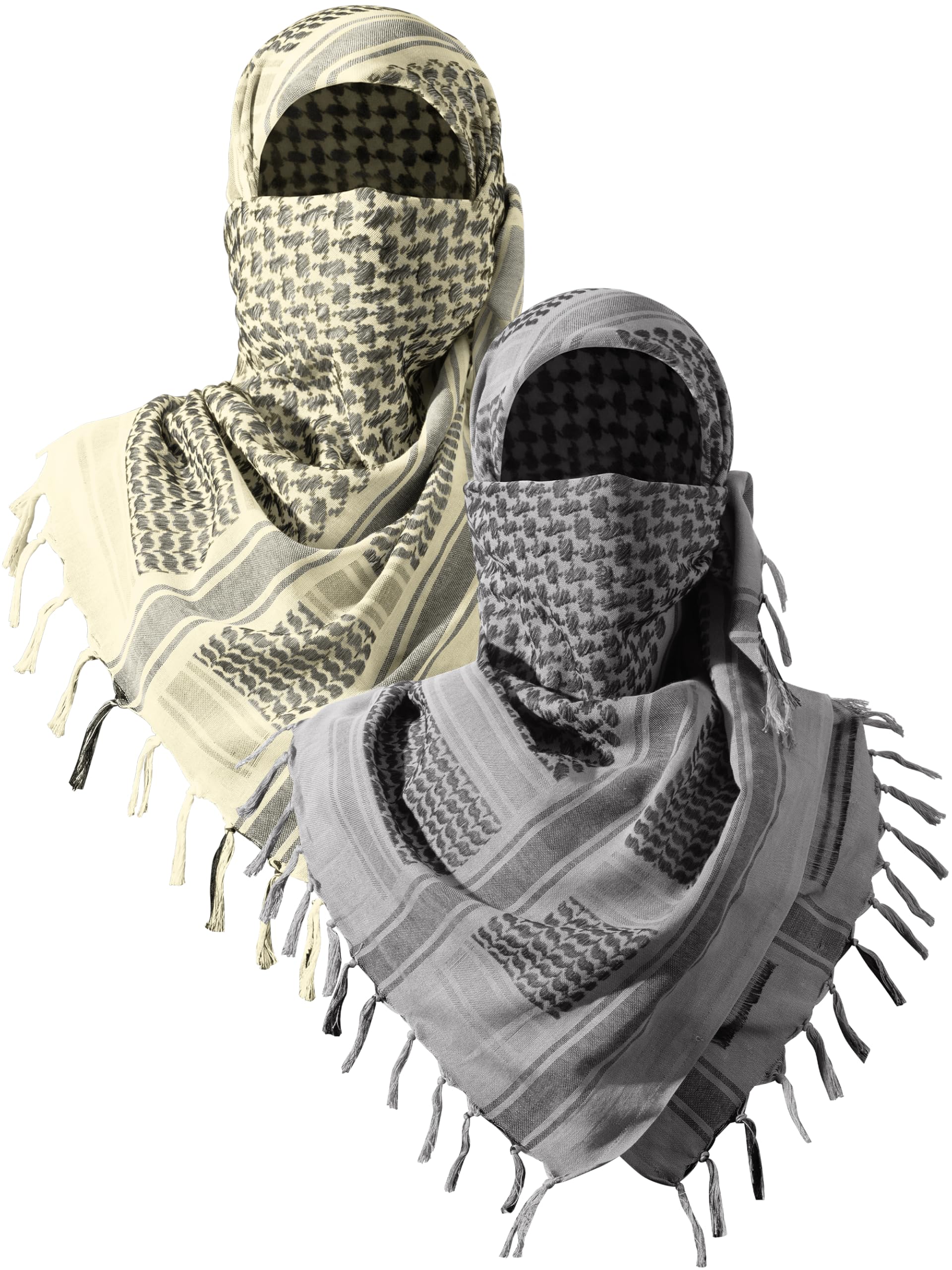 FREE SOLDIER Shemagh Keffiyeh Scarf for Men