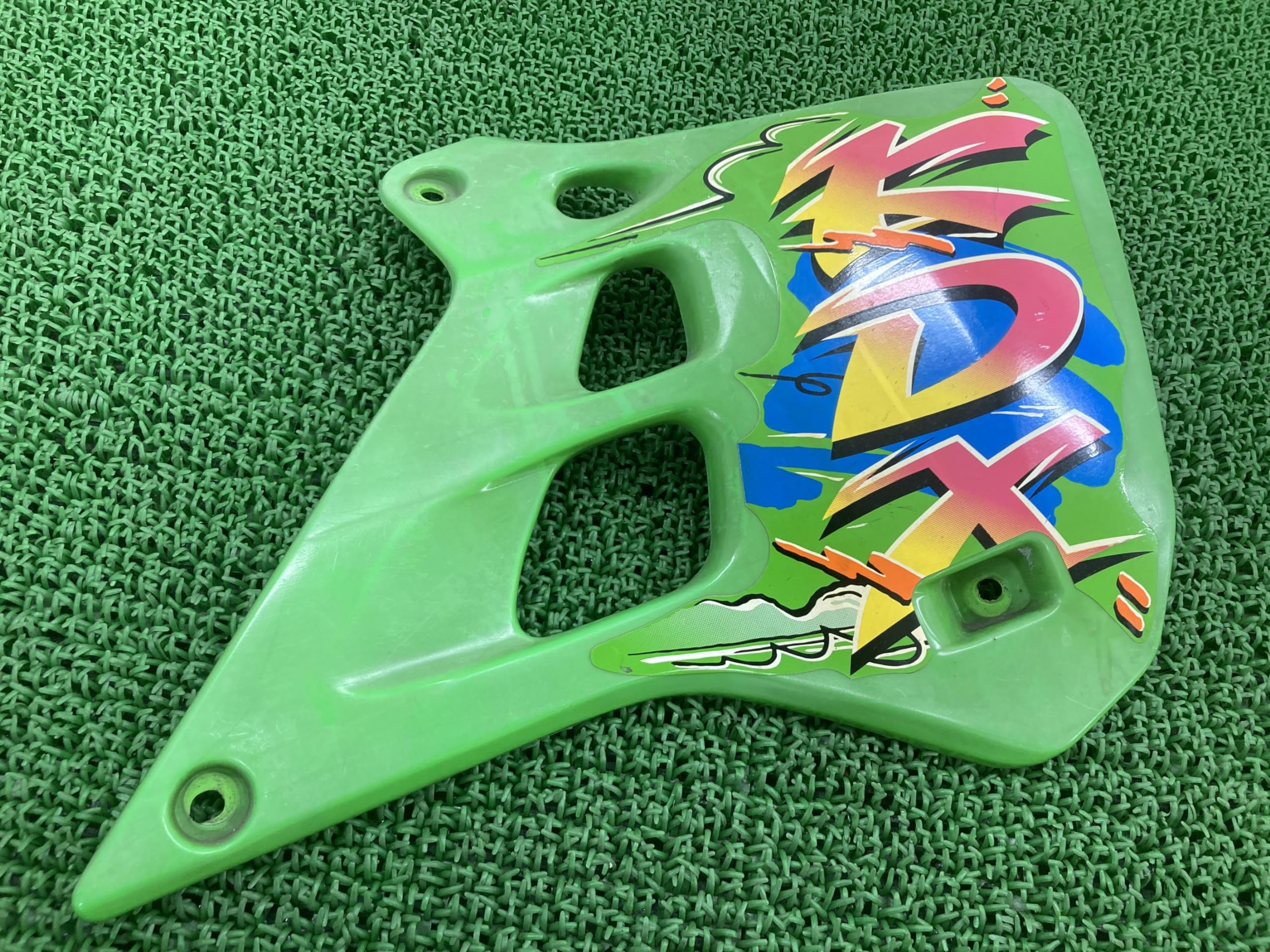 KDX125SR シュラウド 右 緑 49089-1094 カワサキ 純正 中古 バイク 