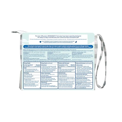 Miniatura 9 de Johnsons Tiny Traveler - Set de regalo para bebé para baño y cuidado de la piel To Go 1