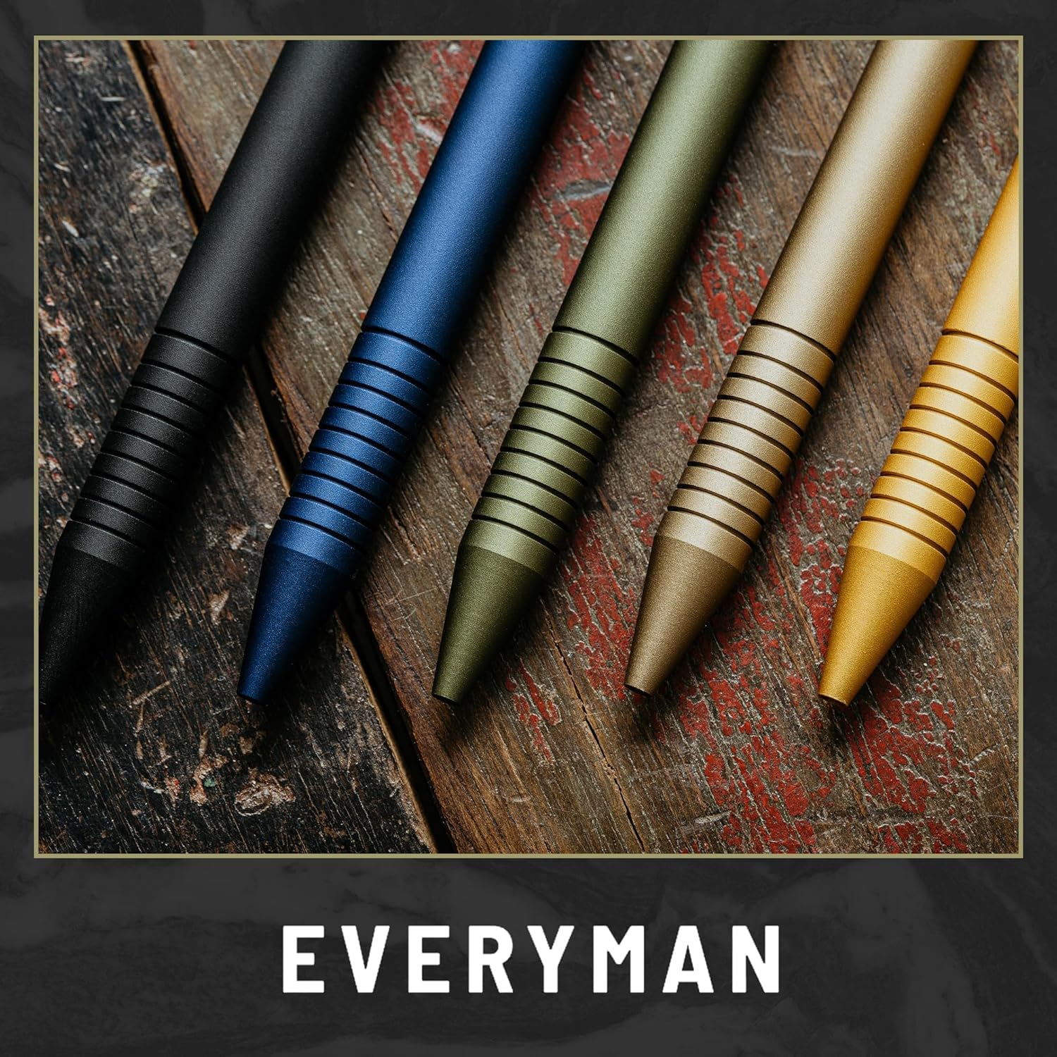 Everyman New Super Matte Grafton Pen (Full CLick, Oxblood)
