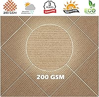 Vista 8 de Royal Shade Toldo de malla RS-SLR de 10 x 13 pies, color beige arena, tamaño personalizado, rectangular, con bloqueo UV, estándar comercial