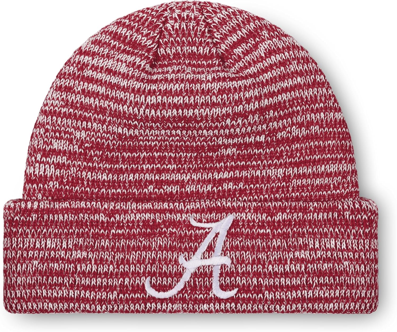 FOCO NCAA Adult Official Marled Cold Weather Cuffed Knit Beanie in Clear Holiday Ball Ornament - Image 2