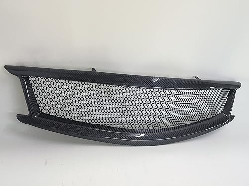 Miniatura 2 de Rejilla de malla frontal de fibra de carbono real para Infiniti G37 Sedan 2010-2014 de 4 puertas