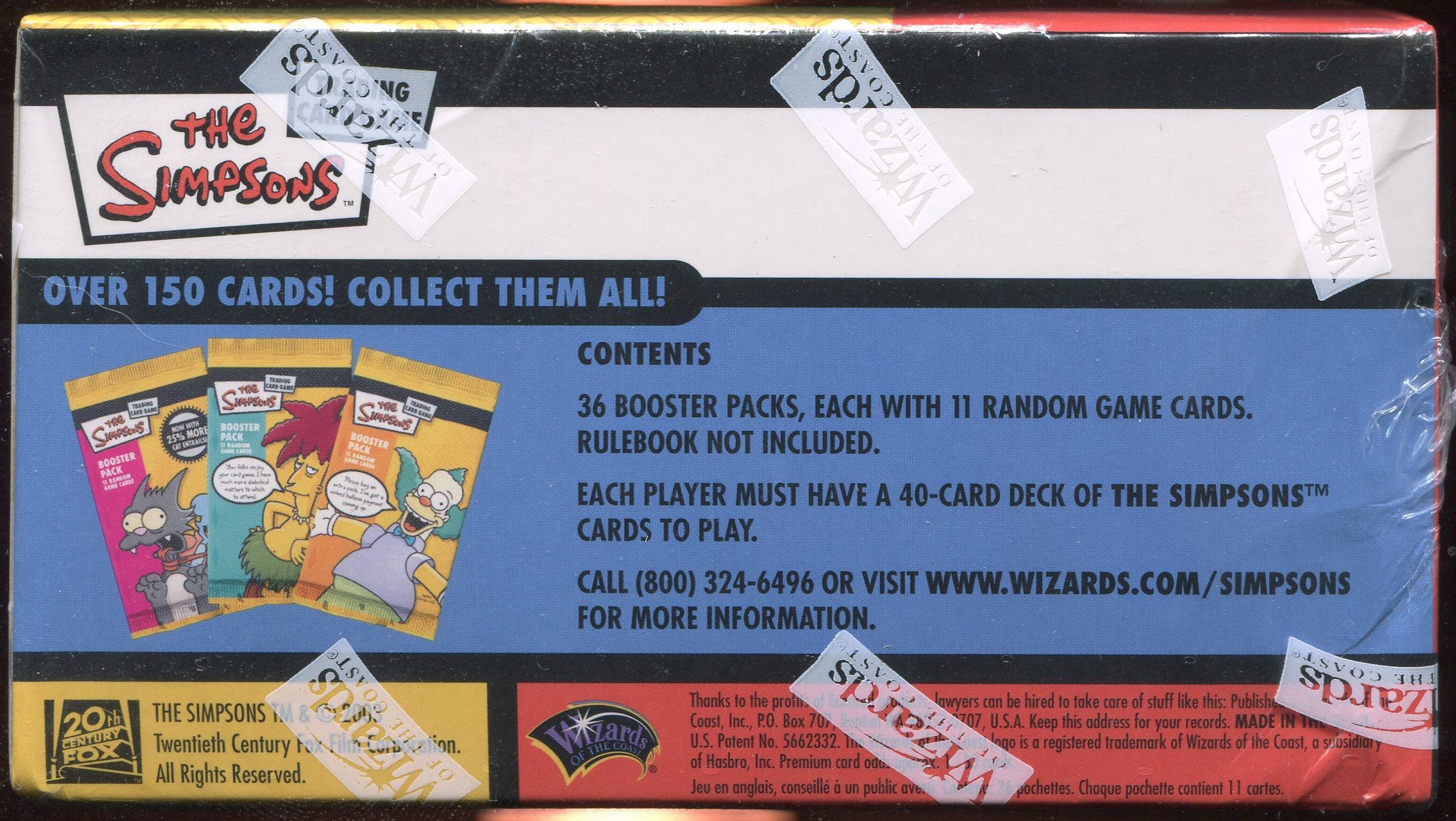 the simpsons booster box Simpsons Trading Card Game Booster Box : Amazon.com.au: Toys & Games