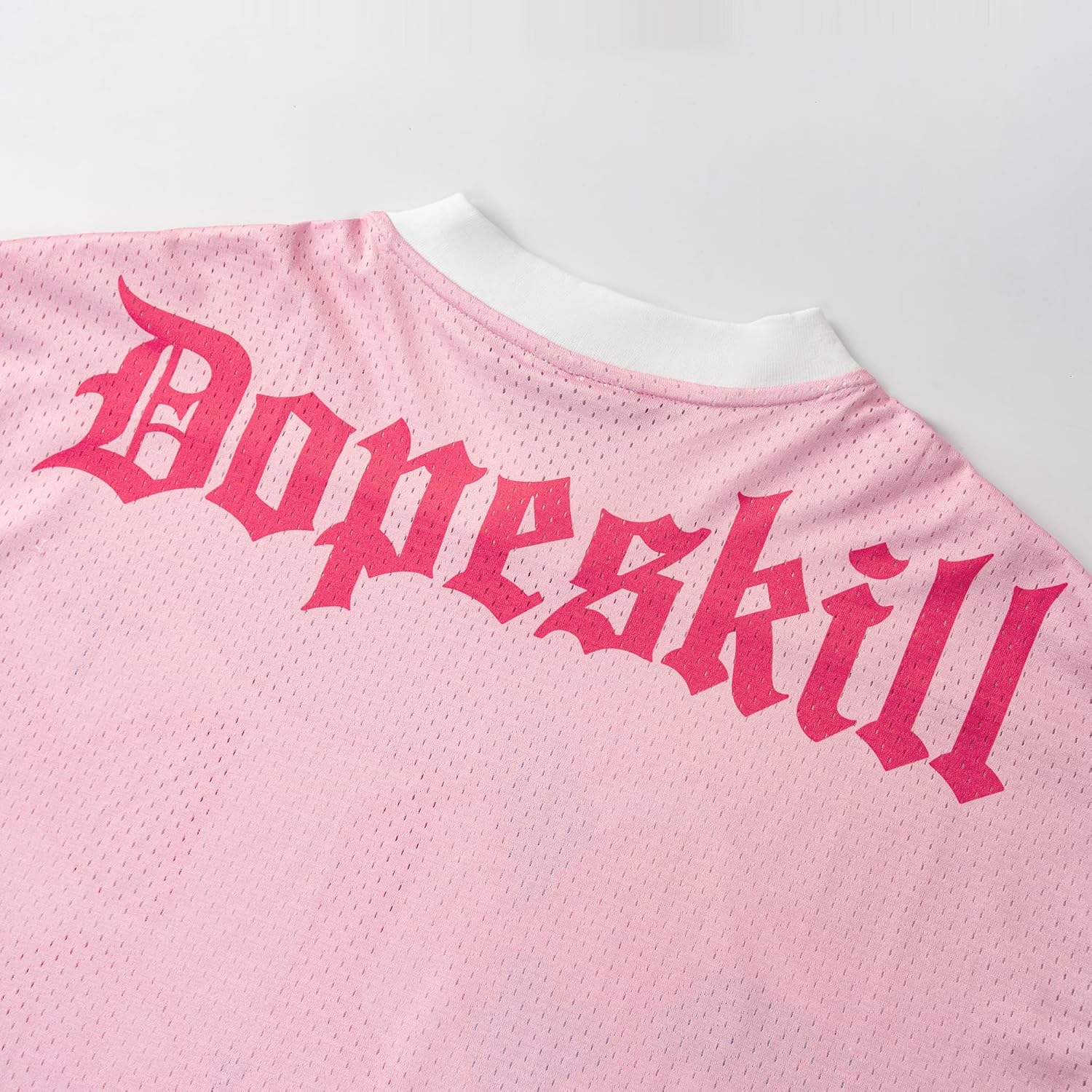 DopeSkill Oversized Jersey Streetwear Graphic Tee Cool Y2K T-Shirt Hypebeast Urban Casual Short Sleeve V Neck - Image 6