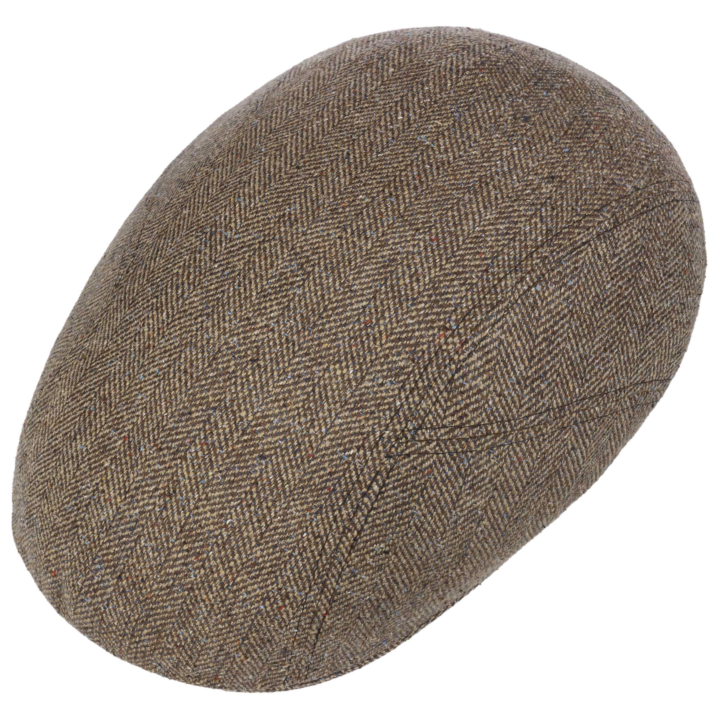 Stetson Herringbone UV Driver Flatcap Herren Made in Germany Sommer Winter