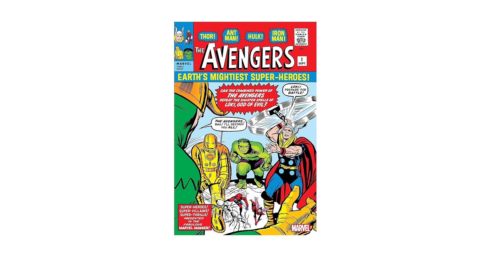 アベンジャーズ Avengers #1 レア表紙 The New Avengers #1 Comic Book - Marvel Comics! Rare Variant