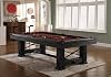 Playcraft Rio Grande Pool Table, Weathered Raven - Billiard Table with Hardwood & 3pc Slate System - Perfect for Game Room, Office or Dens - 25 Cloth Colors - 7 Foot and 8 Foot Sizes