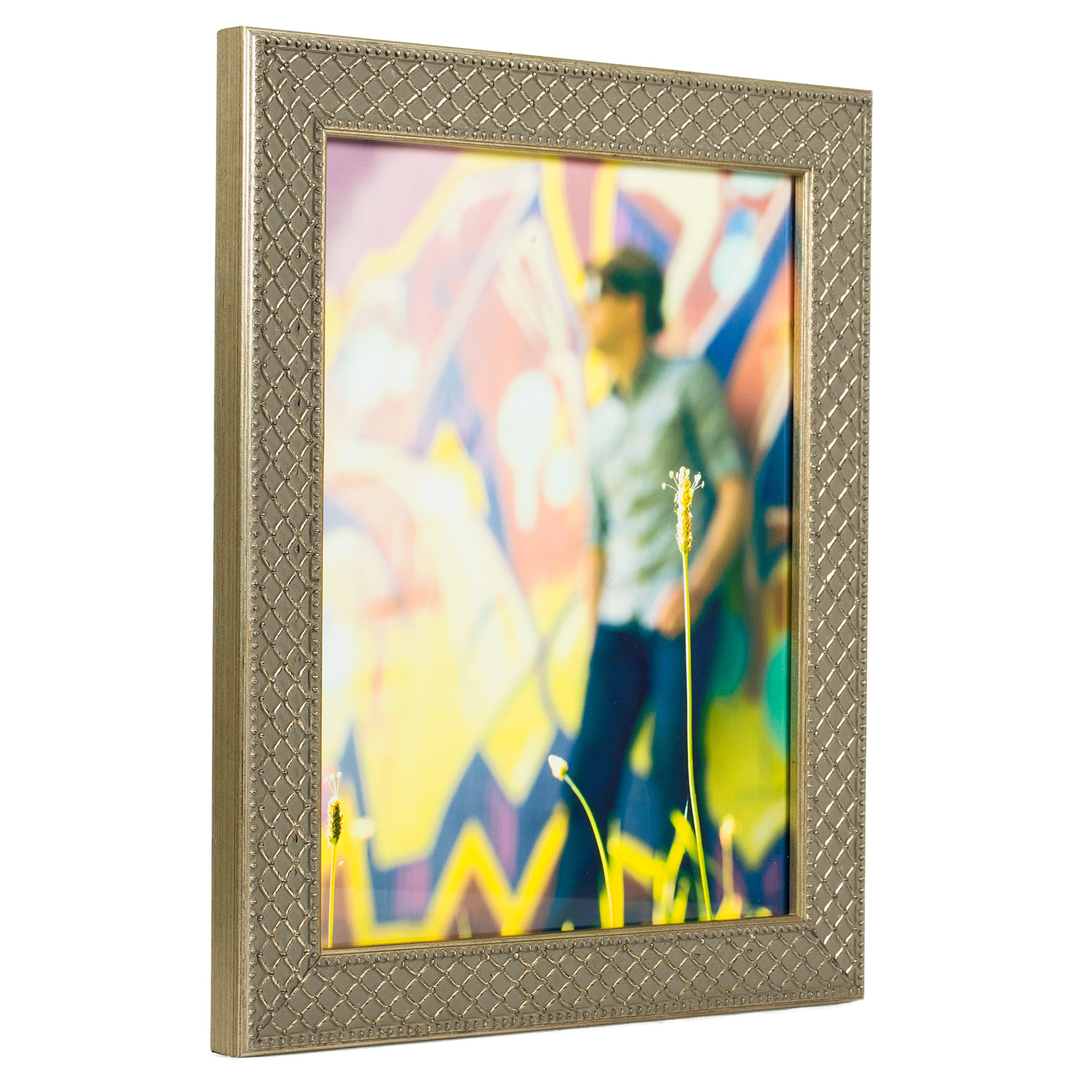 Amazon.co.jp: Craig Frames Lenox アンティークシルバー 無垢材 写真