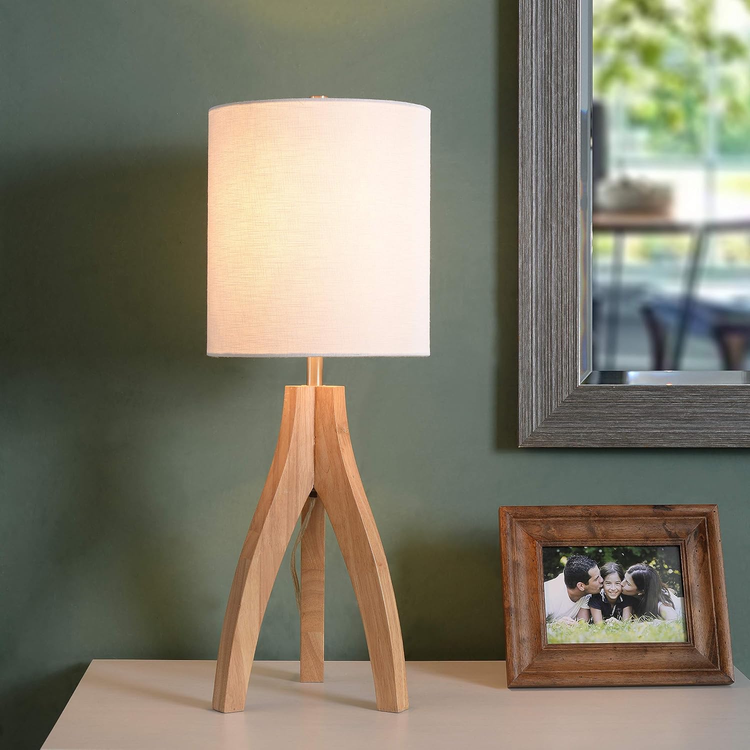 Bеѕt Dеаl Chеар 🛒 Kenroy Home 32985NWDG Haley Table Lamp, 27 x 10 Inch, Natural Wood Grain Finish