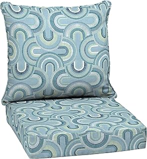 Arden Outdoor Deep Seat Cushion Set, 24 in x 24 in, Weather-Proof, Rain-...