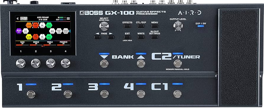 Boss GX-100 【Bluetooth audio MIDI付】 Amazon.com: Boss GX-100 Guitar Multi-effects Pedal + Boss BT